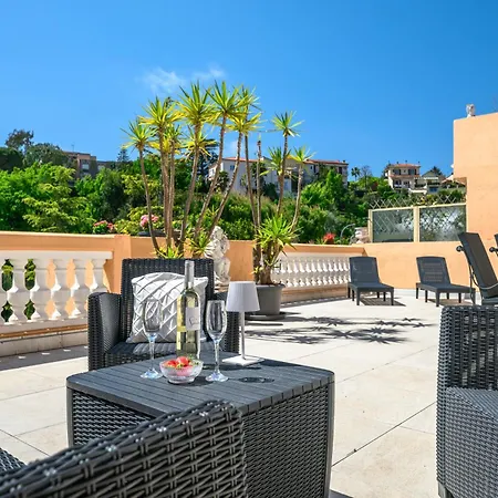 Fabron, Terrasse & Piscine Dans Daire Nice